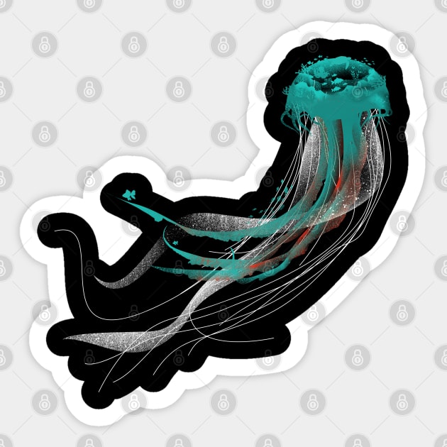 Jelly Ocean Sticker by ramenboy